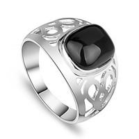 Ring Unique Design Euramerican Fashion Personalized Simple British Zinc Alloy Jewelry Jewelry For Anniversary Birthday For Men Casual Unqiue Rings