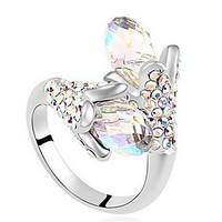 Ring Jewelry Basic Euramerican Gemstone Chrome Jewelry Jewelry For Party Special Occasion Gift 1pc