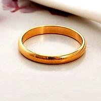 Ring Wedding / Party / Daily / Casual / Sports Jewelry Gold Plated Women Couple Rings / Midi Rings / Band Rings / Statement Rings6 / 7 /