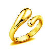 Ring Jewelry Gold Drop Silver Golden Jewelry Wedding Party Daily Casual 1pc