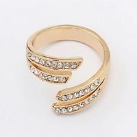 Ring Jewelry Euramerican Fashion Rhinestone Alloy Jewelry Jewelry For Wedding Party Special Occasion 1 pcs