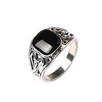 Ring Fashion Party Jewelry Silver Plated Women Statement Rings 1pc, One Size Gold