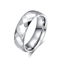 Ring Circle Steel Round Silver Jewelry For Daily 1pc