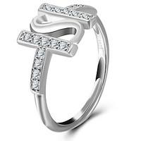 ring statement rings aaa cubic zirconia basic euramerican fashion pers ...