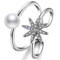 ring statement rings imitation diamond basic euramerican fashion perso ...