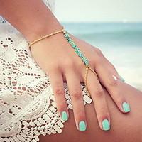 Ring Bracelets 1pc, Golden Bracelet Fashionable Irregular Alloy Jewellery