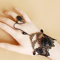 ring bracelets 1pc black bracelet vintage circle 514 alloy jewellery