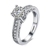 ring aaa cubic zirconiabasic circular unique design flower style rhine ...