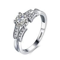 ring aaa cubic zirconiabasic circular unique design flower style rhine ...