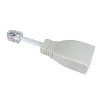 RJ11 Plug - BT Socket Adaptor