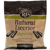 rj licorice natural soft licorice 300g