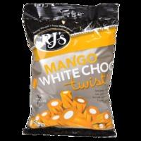 RJs Mango & White Chocolate Liquorice Twist 280g Bag - 280 g, White