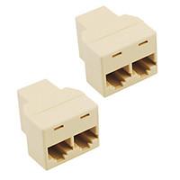 RJ45 Splitter Connector Adapter ...