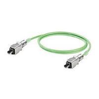 RJ49 Networks Cable CAT 5, CAT 5e SF/UTP 30 m Green Flame-retardant, incl. detent Weidmüller