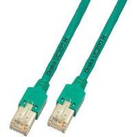 RJ49 Networks Cable CAT 5e F/UTP 0.50 m Green Flame-retardant DRAKA