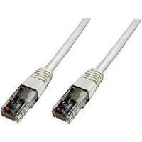 RJ49 Networks Cable CAT 5e U/UTP 0.50 m White UL-approved Digitus Professional