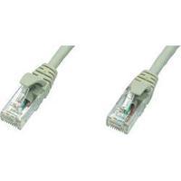 RJ49 Networks Cable CAT 5e U/UTP 0.50 m Grey Flame-retardant Telegärtner