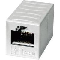 RJ49 Networks Adapter CAT 6 [1x RJ45 socket - 1x RJ45 socket] 0 m Alpine white Telegärtner