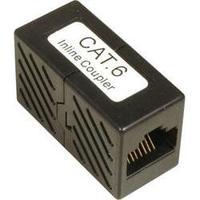 rj49 networks adapter cat 6 1x rj45 socket 1x rj45 socket 0 m black ef ...