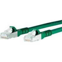 RJ49 Networks Cable CAT 6A S/FTP 5 m Green incl. detent Metz Connect