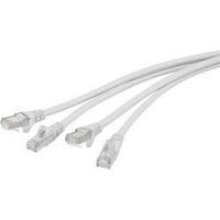 rj49 networks cable cat 6a sftp 10 m grey flame retardant duplex incl  ...