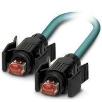 RJ49 Networks Cable CAT 6 S/FTP 2 m Blue Flame-retardant, incl. detent Phoenix Contact