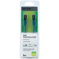 RJ49 Networks Cable CAT 6 S/FTP 5 m Blue incl. detent Belkin