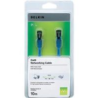 RJ49 Networks Cable CAT 6 S/FTP 10 m Blue incl. detent Belkin