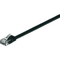 rj49 networks cable cat 6 uutp 5 m black highly flexible goobay