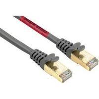 RJ45 (cross-over) Networks Cable CAT 5e S/STP 3 m Grey incl. detent Hama