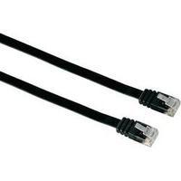 rj49 networks cable cat 5e uutp 180 m black incl detent hama