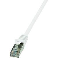 RJ49 Networks Cable CAT 6 F/UTP 5 m White incl. detent LogiLink