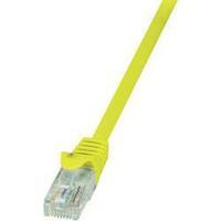 rj49 networks cable cat 6 uutp 050 m yellow incl detent logilink