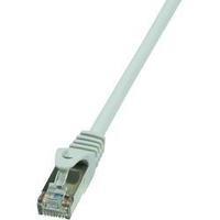 RJ49 Networks Cable CAT 6 F/UTP 7.50 m Grey incl. detent LogiLink