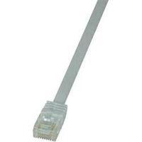 rj49 networks cable cat 6 uutp 2 m white highly flexible logilink