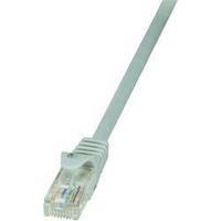 rj49 networks cable cat 5e uutp 025 m grey logilink