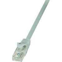 RJ49 Networks Cable CAT 6 U/UTP 7.50 m Grey incl. detent LogiLink