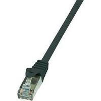 RJ49 Networks Cable CAT 5e SF/UTP 2 m Black incl. detent LogiLink