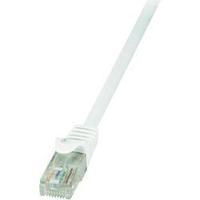 RJ49 Networks Cable CAT 6 U/UTP 5 m White incl. detent LogiLink