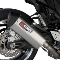 RKA79SEO - Scorpion Serket Stainless Oval Exhaust - Kawasaki Z1000 07-09