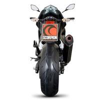 RKA98SEO - Scorpion Serket Stainless Oval Exhaust - Kawasaki Z 800 13-Current