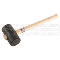 rmb125 rubber mallet 125lb black