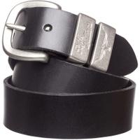 R.M. Williams 3 Piece Buckle Work Belt, Black, 32