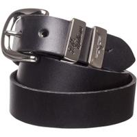 R.M. Williams 1.25 Inch Solid Hide Belt, Black, 34