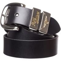 rm williams jerrawa leather belt black 34