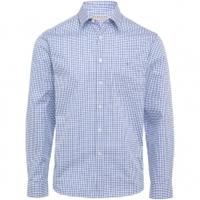 R.M. Williams Collins Shirt, White/Blue, Large