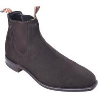 RM Williams Yearling Craftsman Comfort Sole Suede - Suede Chocolate