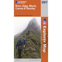 rm eigg muck canna sanday os explorer active map sheet number 397