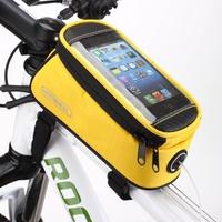 roswheel cycling bike bicycle front top tube frame bag pouch transpare ...