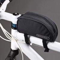 Roswheel Bicycle Cycling Frame Front Top Tube Bag Outdoor Mountain Bike Pouch 1L Black 12654